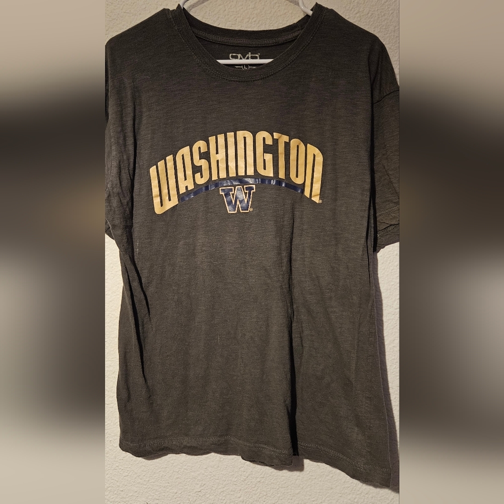 Washington Graphic Tee - Charcoal